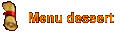 Menu dessert